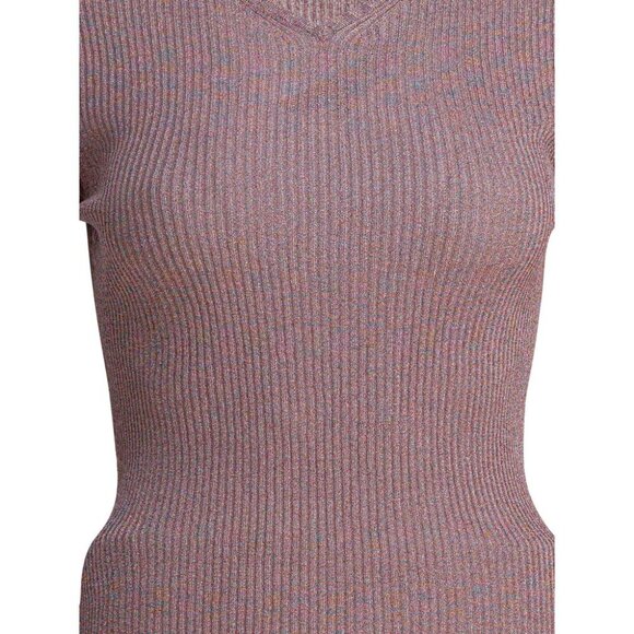 Miu Miu Wool Blend V-Neck Sweater tag size 40 Women - Picture 3 of 4